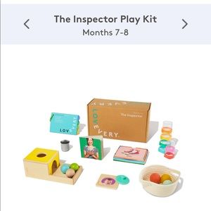 Unopened Lovevery The Inspector Play Kit, 7-8 Months